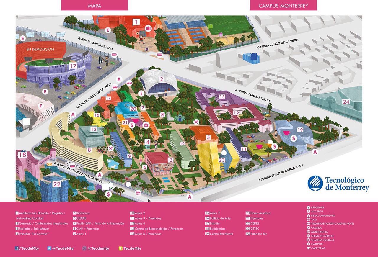 img of ITESM map